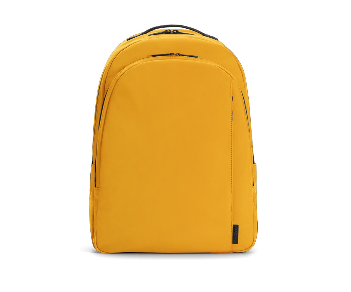 The Backpack in Canary Nylon
