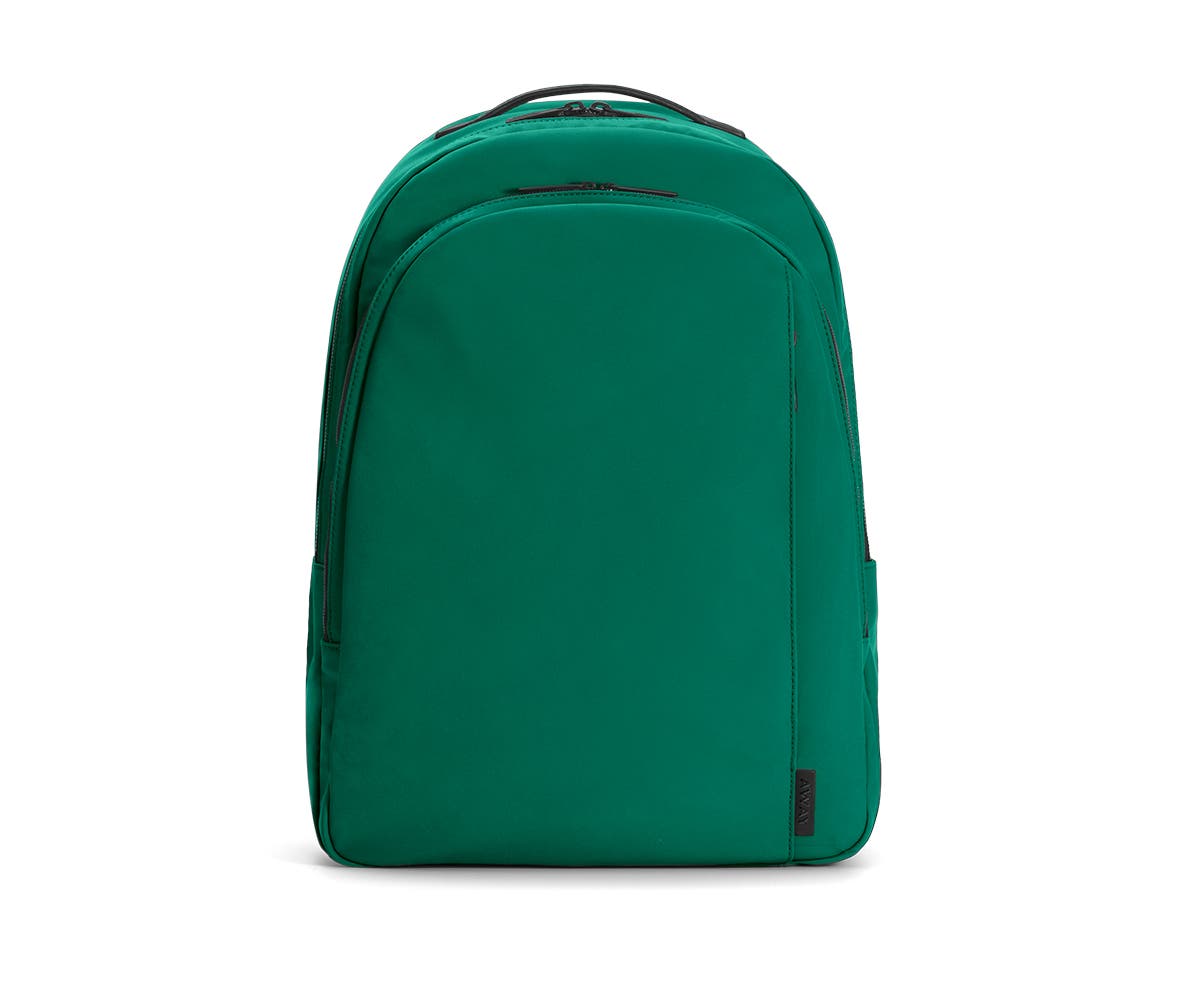 The Backpack in Sea-green Nylon