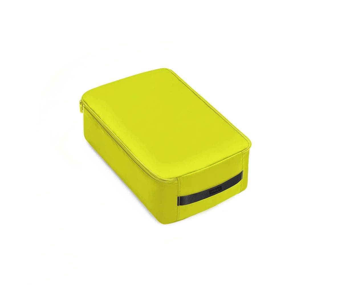 A large lime shoe cube