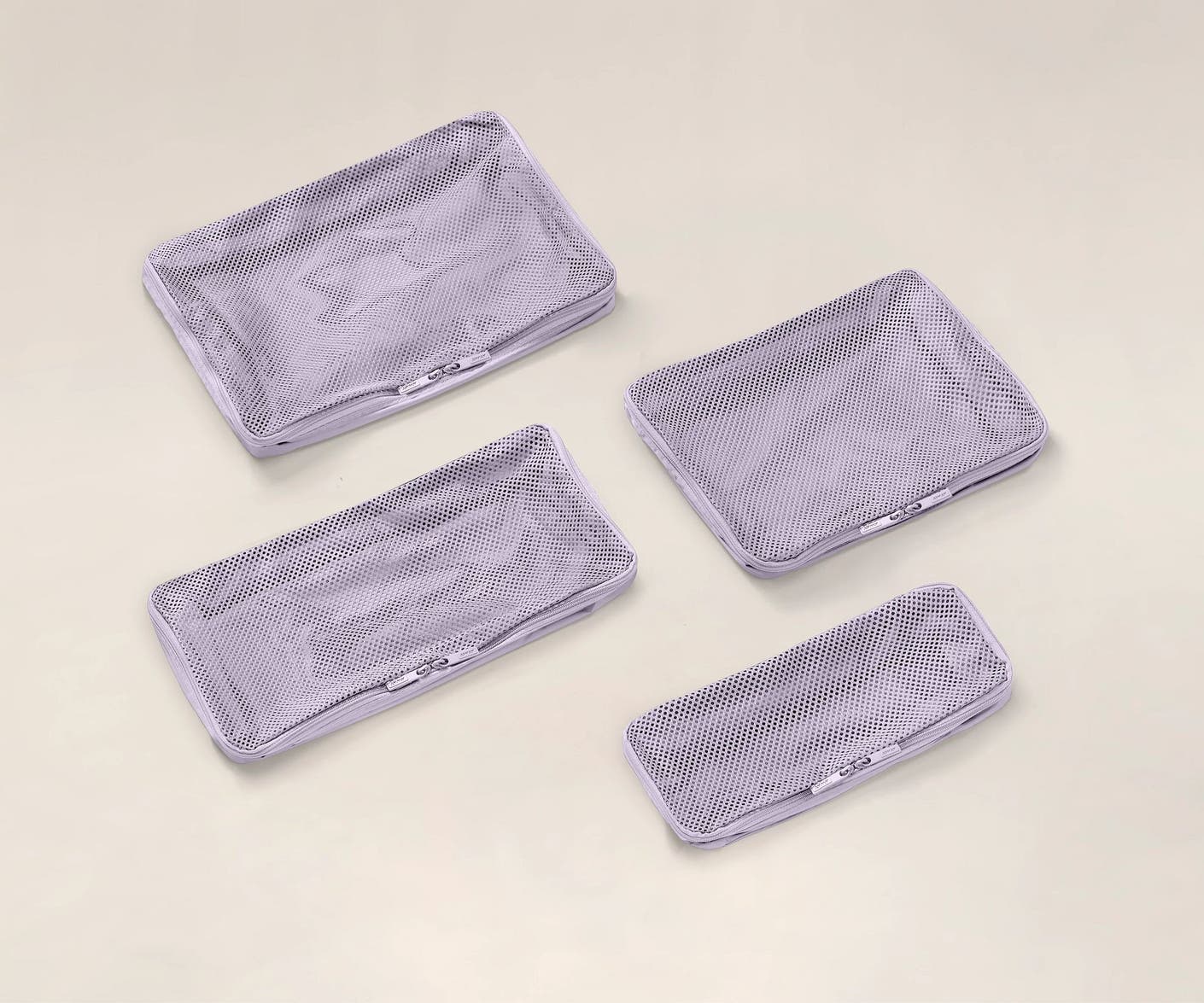 The Insider Packing Cubes Set of Four in lavender