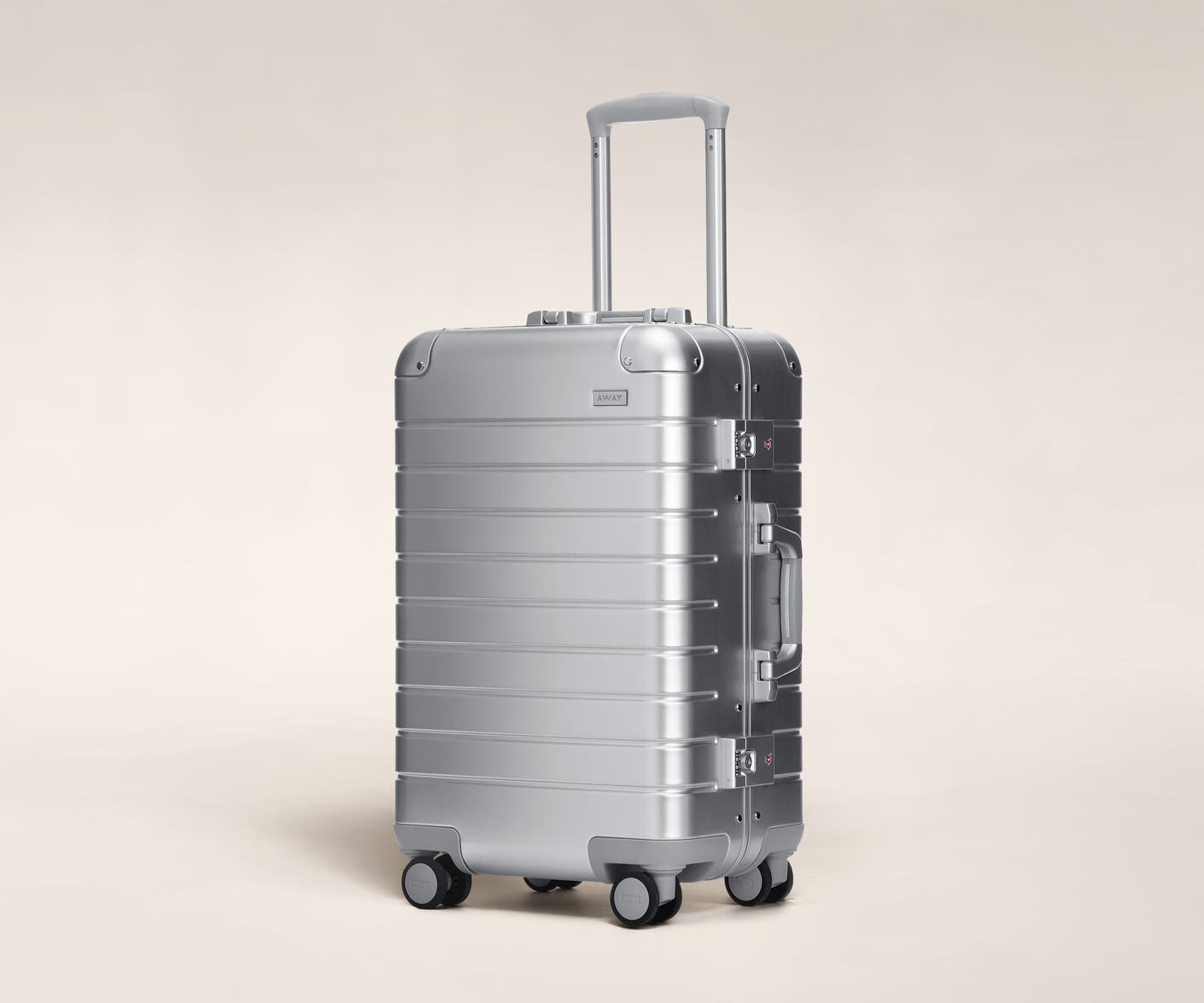 The Bigger Carry-On: The Aluminum Edition in Silver
