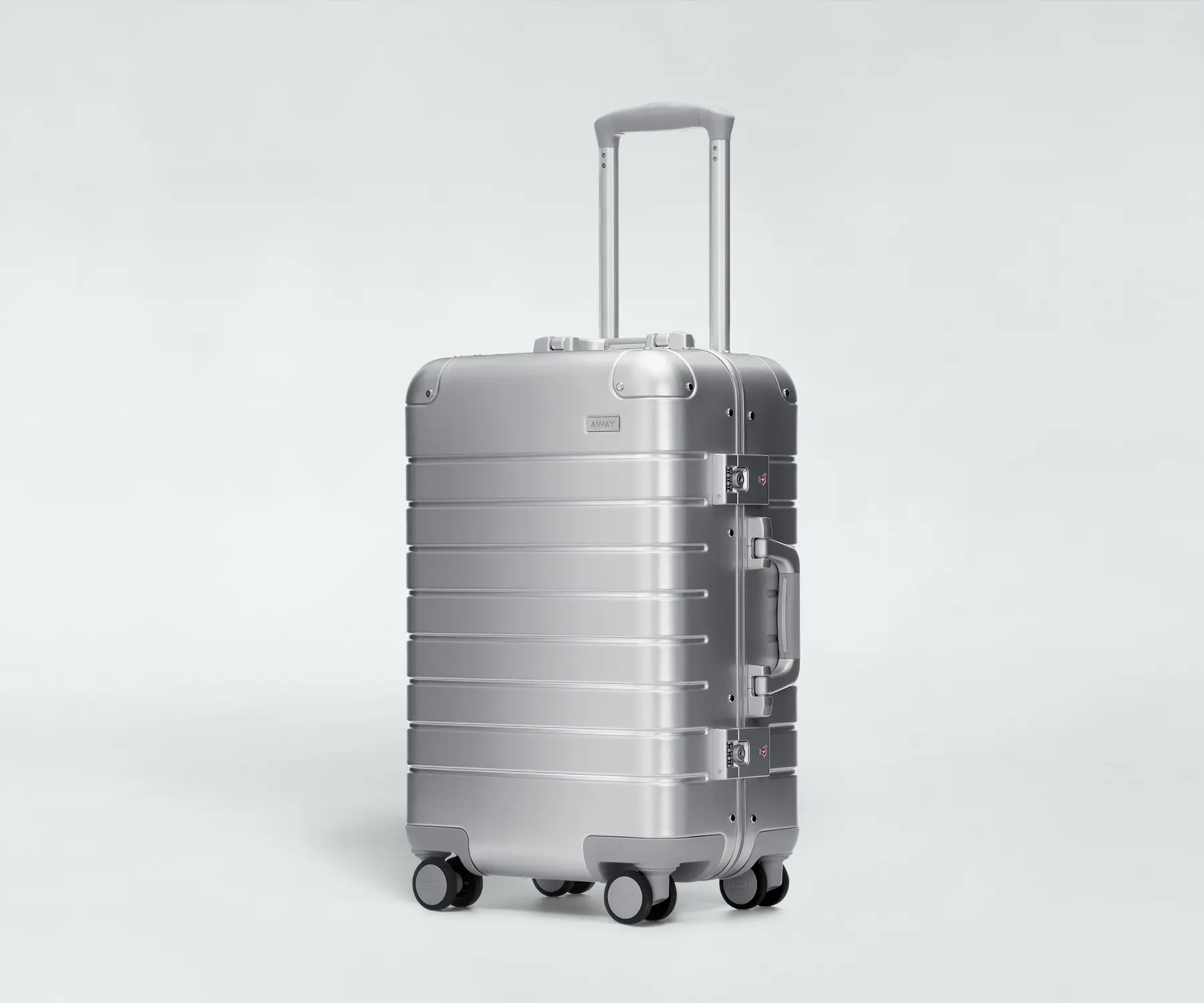 The Carry-On: Silver Aluminum