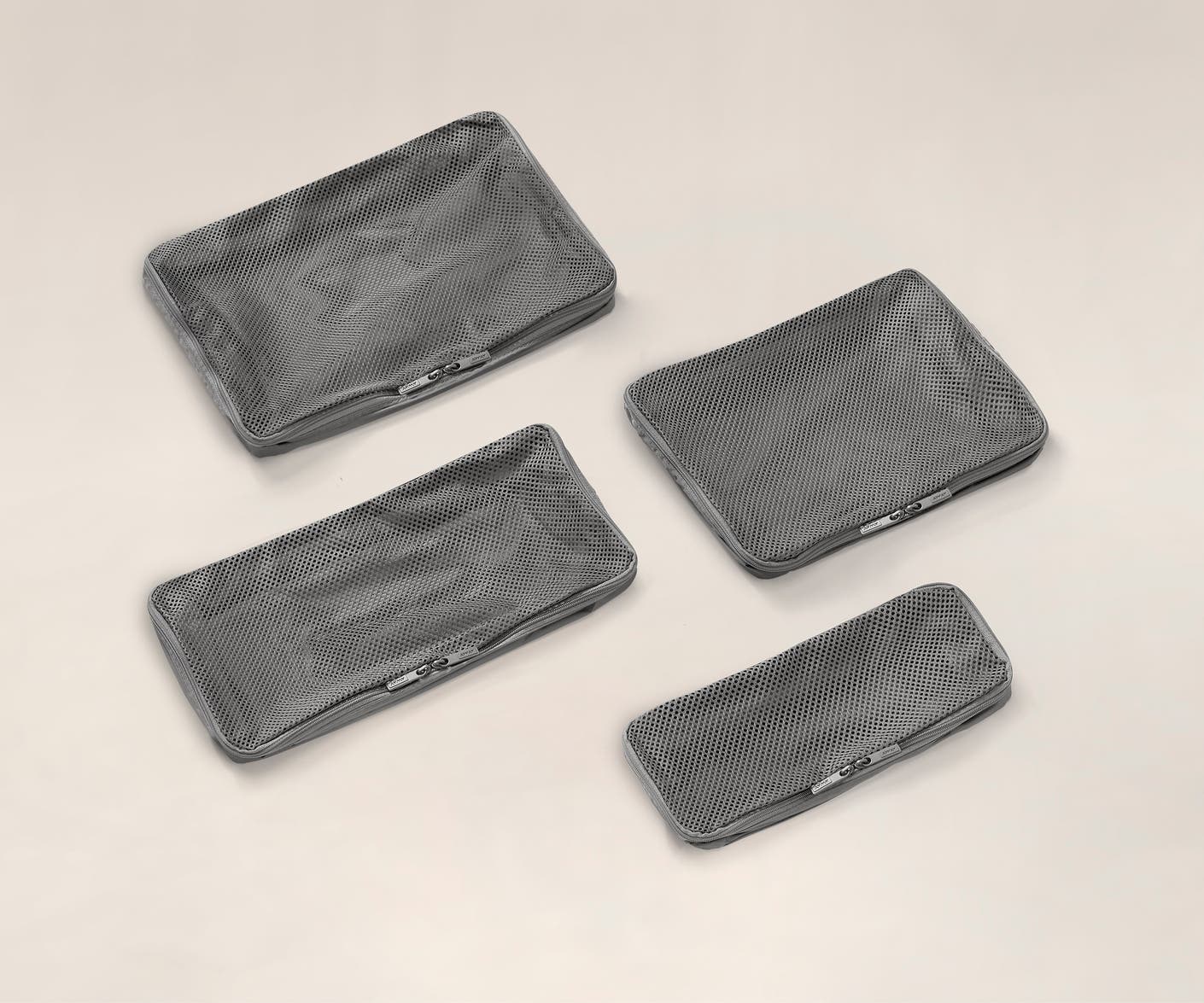 The Insider Packing Cubes Set of Four in Asphalt