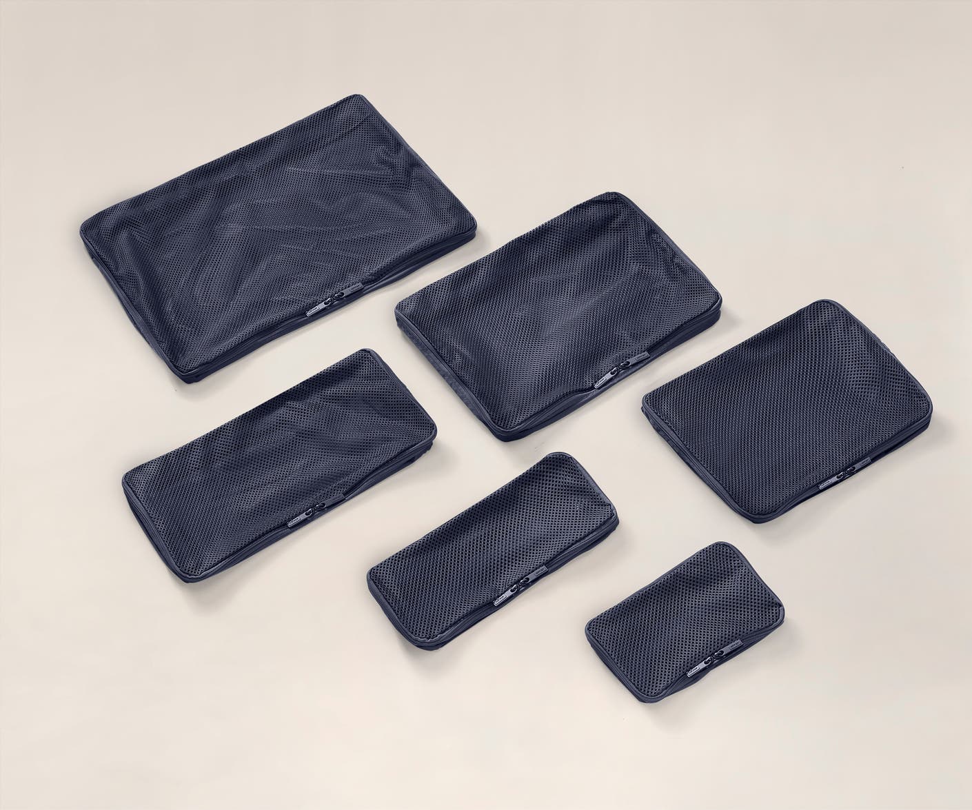 The Insider Packing Cubes Set of Six in Navy