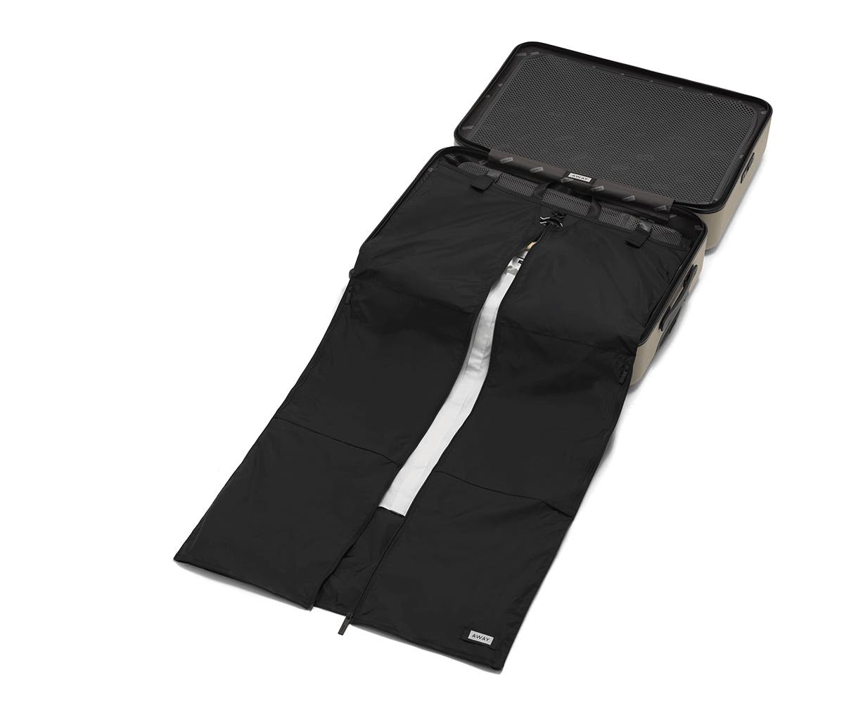 The Centerfold Garment Sleeve Away Built for modern travel