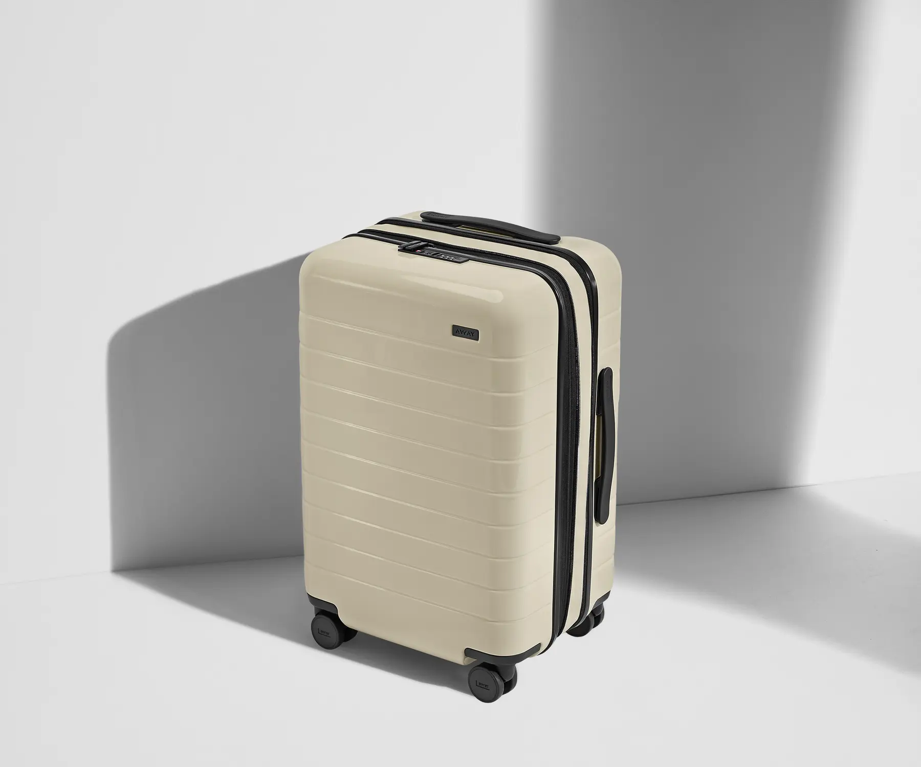 The Carry-On *Flex* in Salt White Gloss