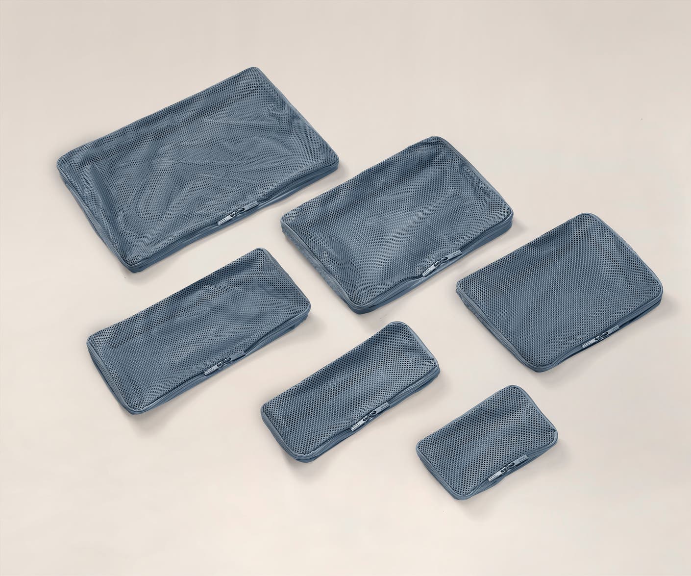 The Insider Packing Cubes Set of Six in Coast